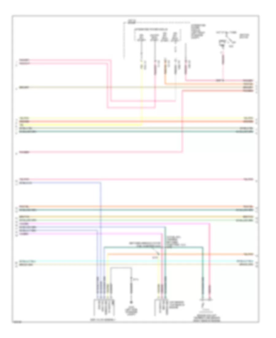 3.8L, Engine Performance Wiring Diagram (2 of 5) for Chrysler Pacifica Limited 2008