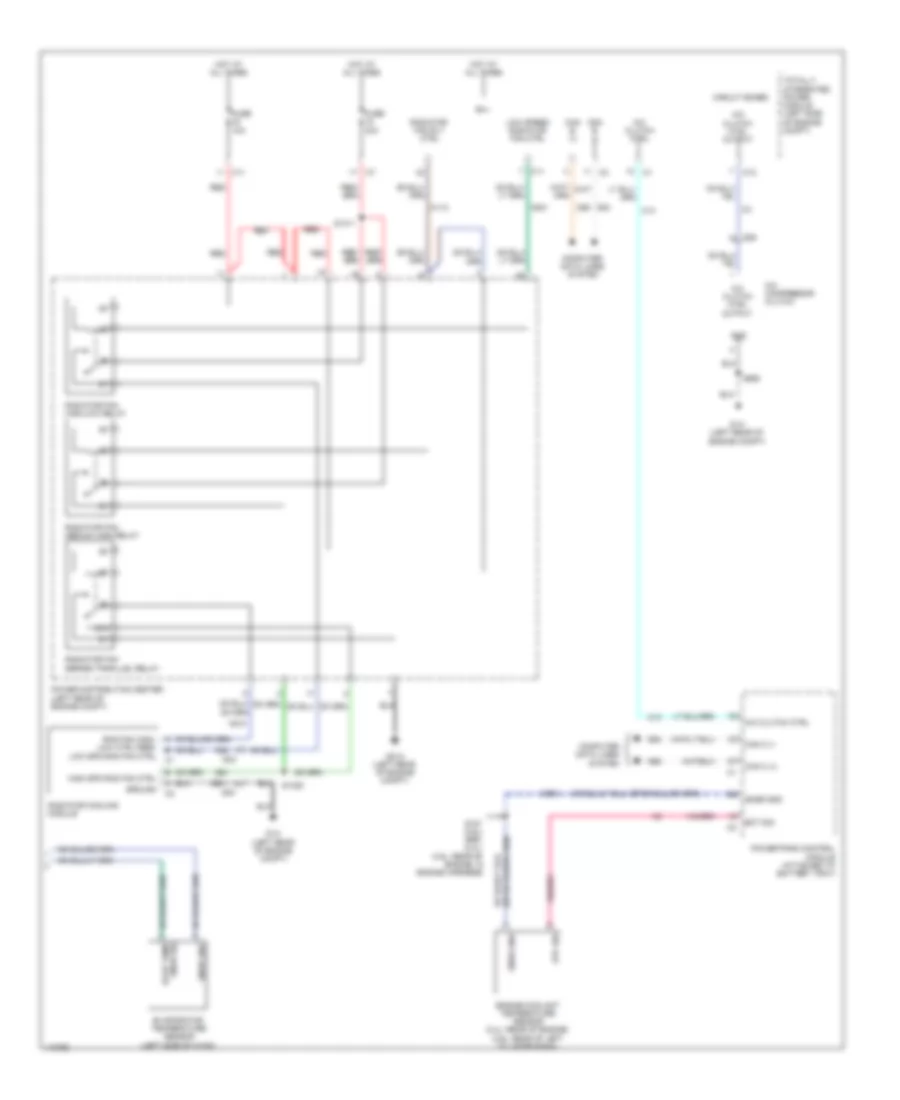 Automatic AC Wiring Diagram (2 of 2) for Chrysler 200 Limited 2014