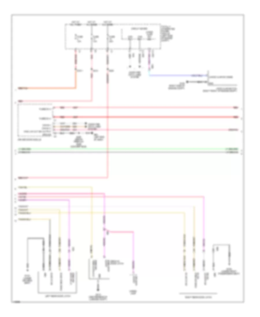 Anti-theft Wiring Diagram (2 of 3) for Chrysler 200 Limited 2014