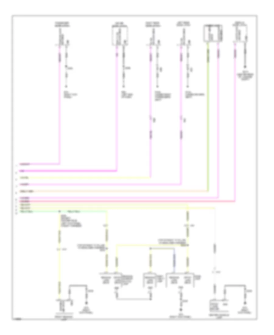 Interior Lights Wiring Diagram 2 of 2 for Chrysler 200 Limited 2014