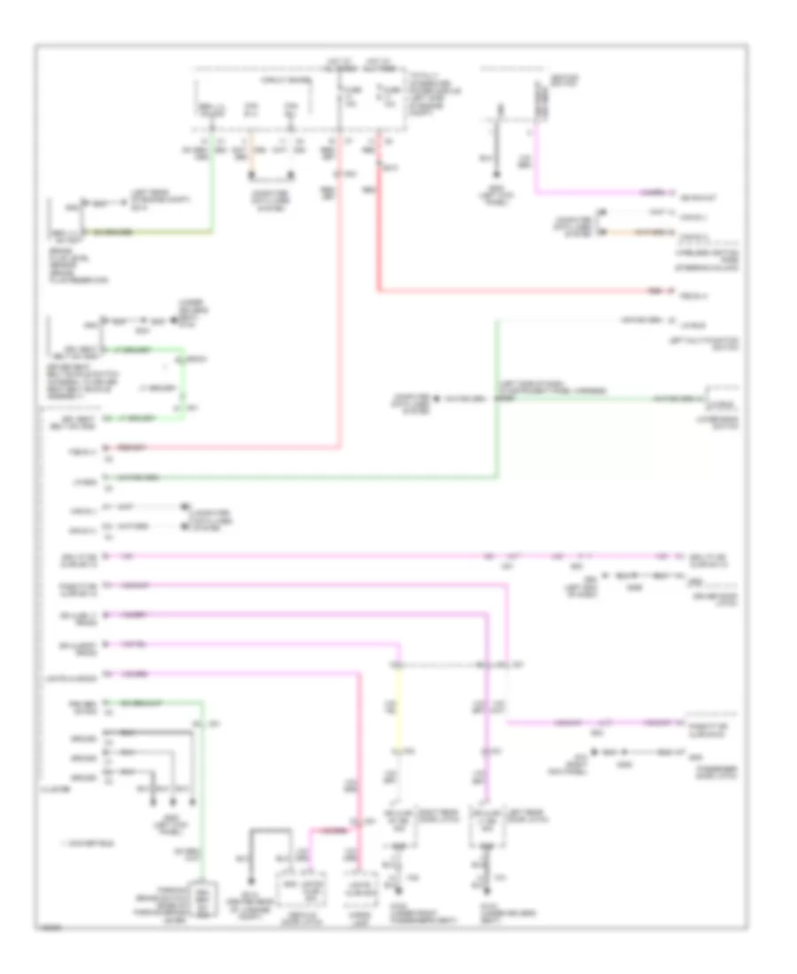 Chime Wiring Diagram for Chrysler 200 Limited 2014