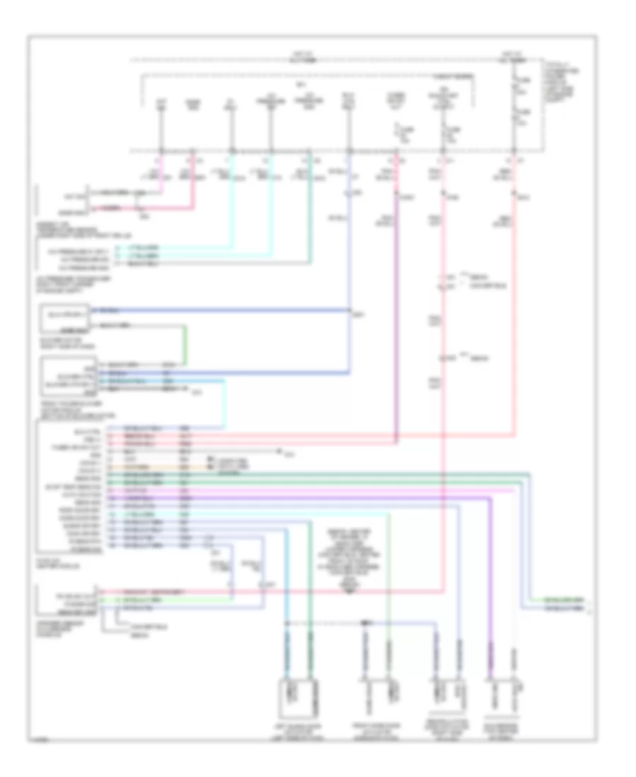 Automatic A C Wiring Diagram 1 of 2 for Chrysler 200 LX 2014