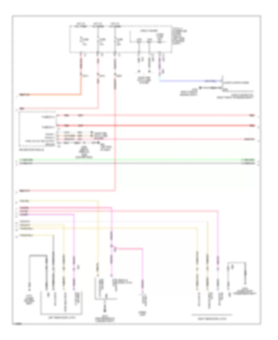 Anti theft Wiring Diagram 2 of 3 for Chrysler 200 LX 2014