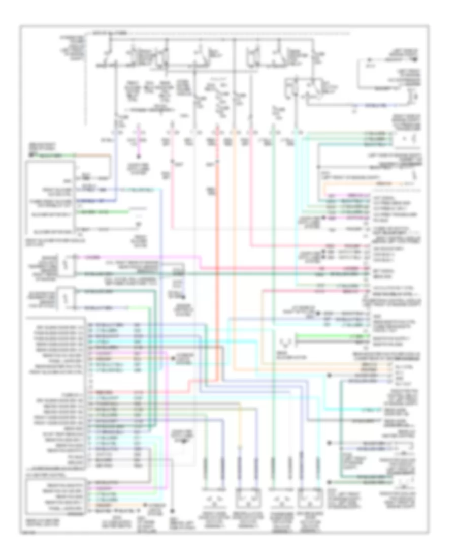 Automatic A C Wiring Diagram for Chrysler Pacifica Touring 2008