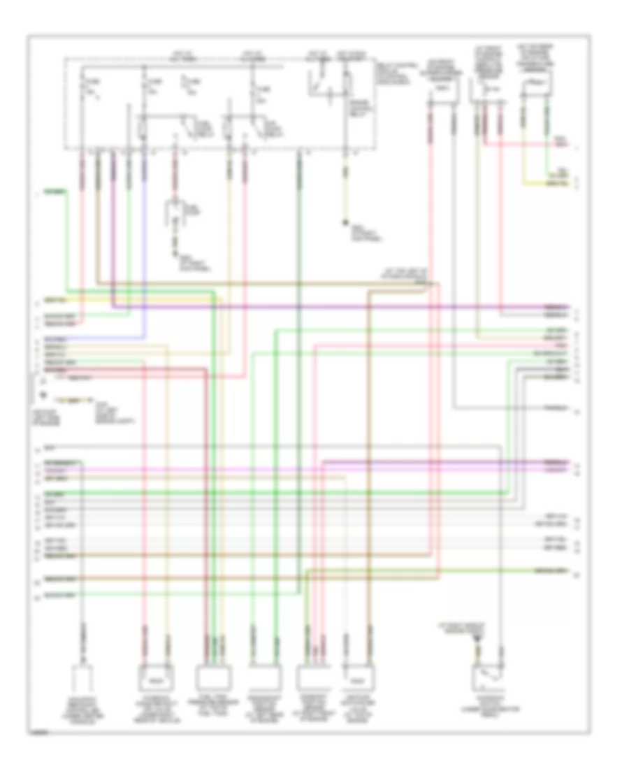 3.2L SC, Engine Performance Wiring Diagram (2 of 3) for Chrysler Crossfire SRT-6 2006