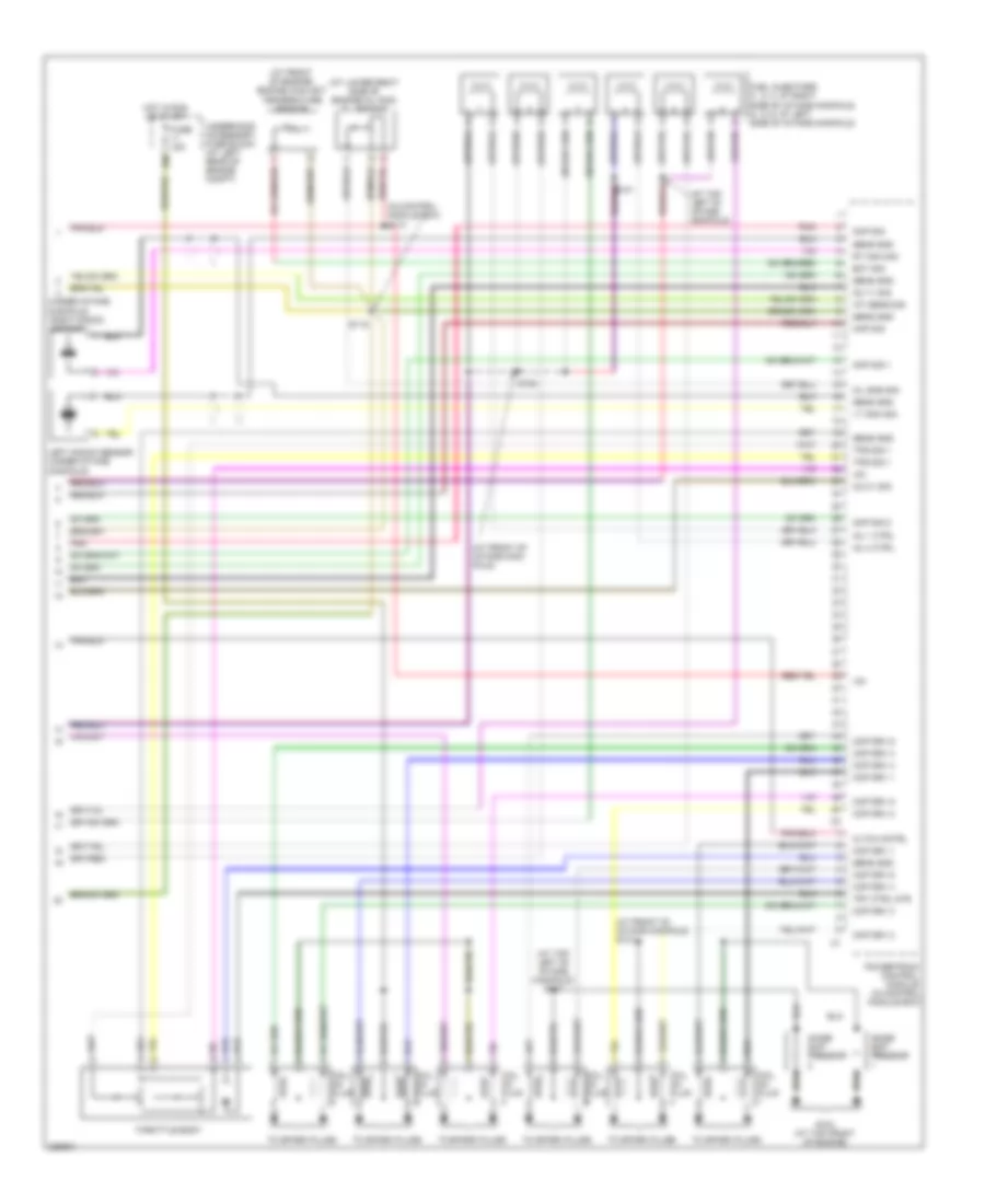 3.2L SC, Engine Performance Wiring Diagram (3 of 3) for Chrysler Crossfire SRT-6 2006