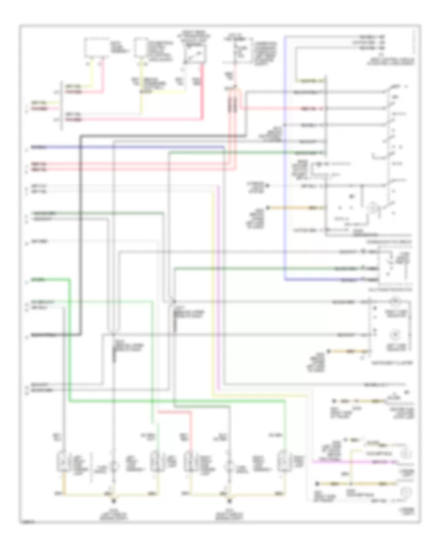 Exterior Lamps Wiring Diagram (3 of 3) for Chrysler Crossfire SRT-6 2006