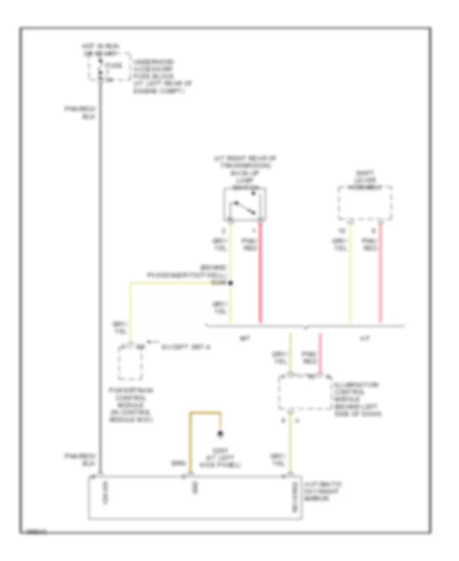 Automatic Day Night Mirror Wiring Diagram for Chrysler Crossfire SRT 6 2006