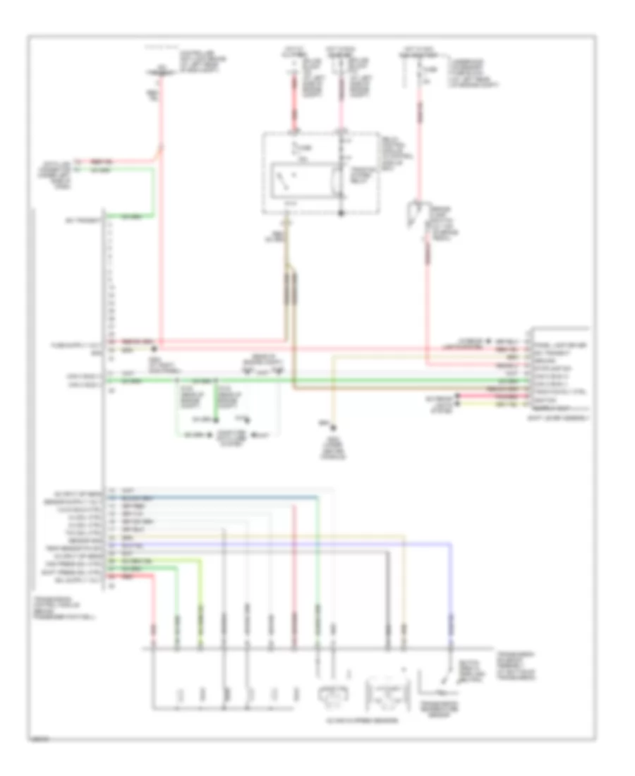 AT Wiring Diagram for Chrysler Crossfire SRT-6 2006