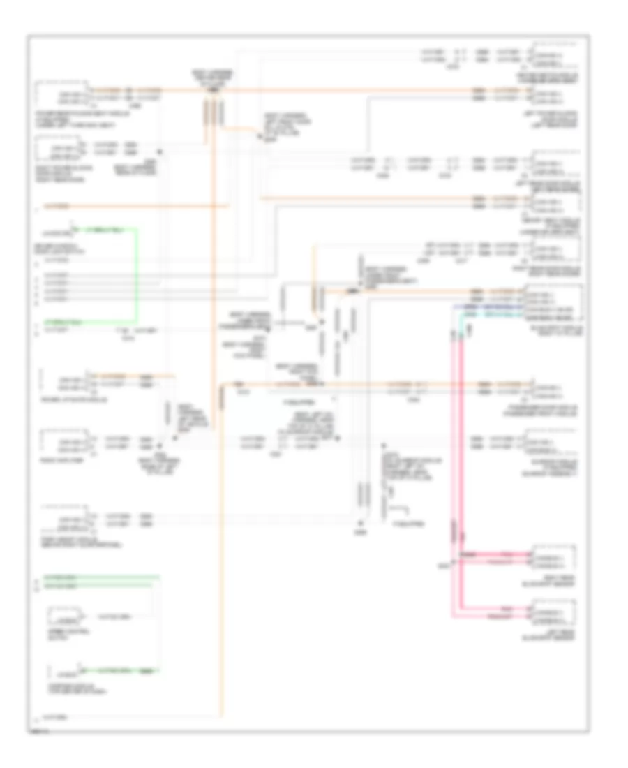 3.8L, Computer Data Lines Wiring Diagram (2 of 2) for Chrysler Town  Country Limited 2010