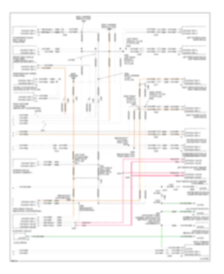 4.0L, Computer Data Lines Wiring Diagram (2 of 2) for Chrysler Town  Country Limited 2010