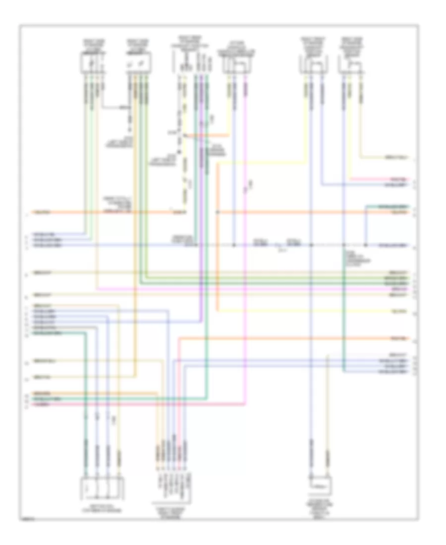 3.3L Flex Fuel, Engine Performance Wiring Diagram (2 of 4) for Chrysler Town  Country Limited 2010
