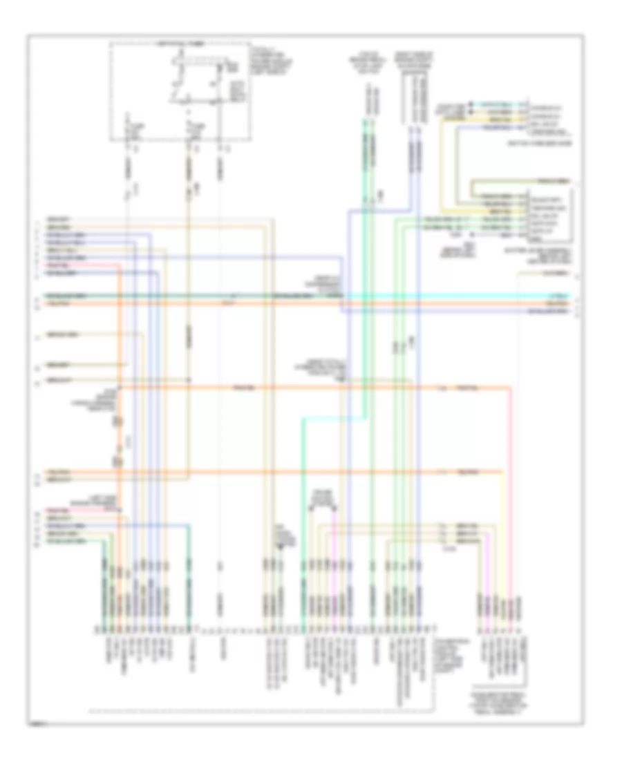 4 0L Engine Performance Wiring Diagram 3 of 4 for Chrysler Town  Country Limited 2010