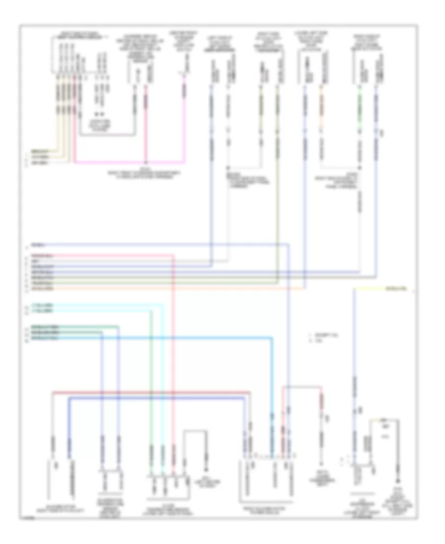 Automatic AC Wiring Diagram (2 of 3) for Chrysler 300 2014