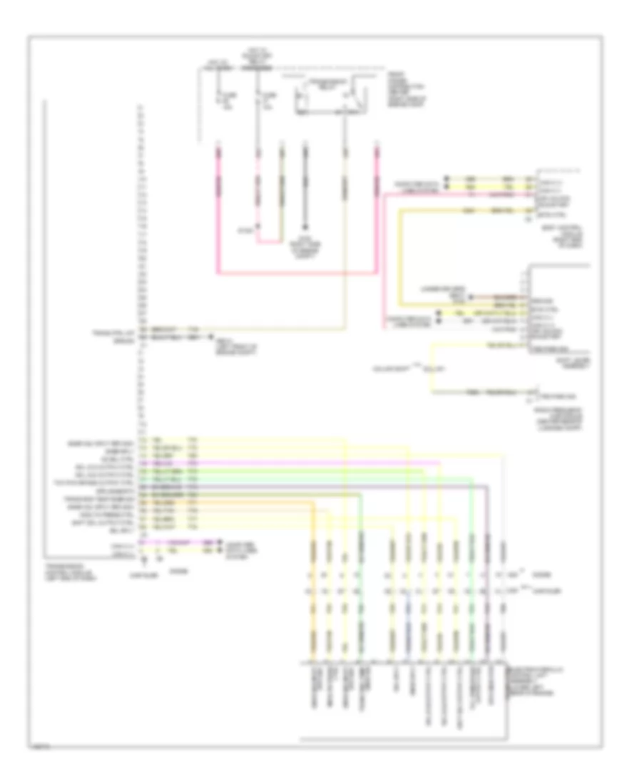 A T Wiring Diagram 5 Speed for Chrysler 300 2014
