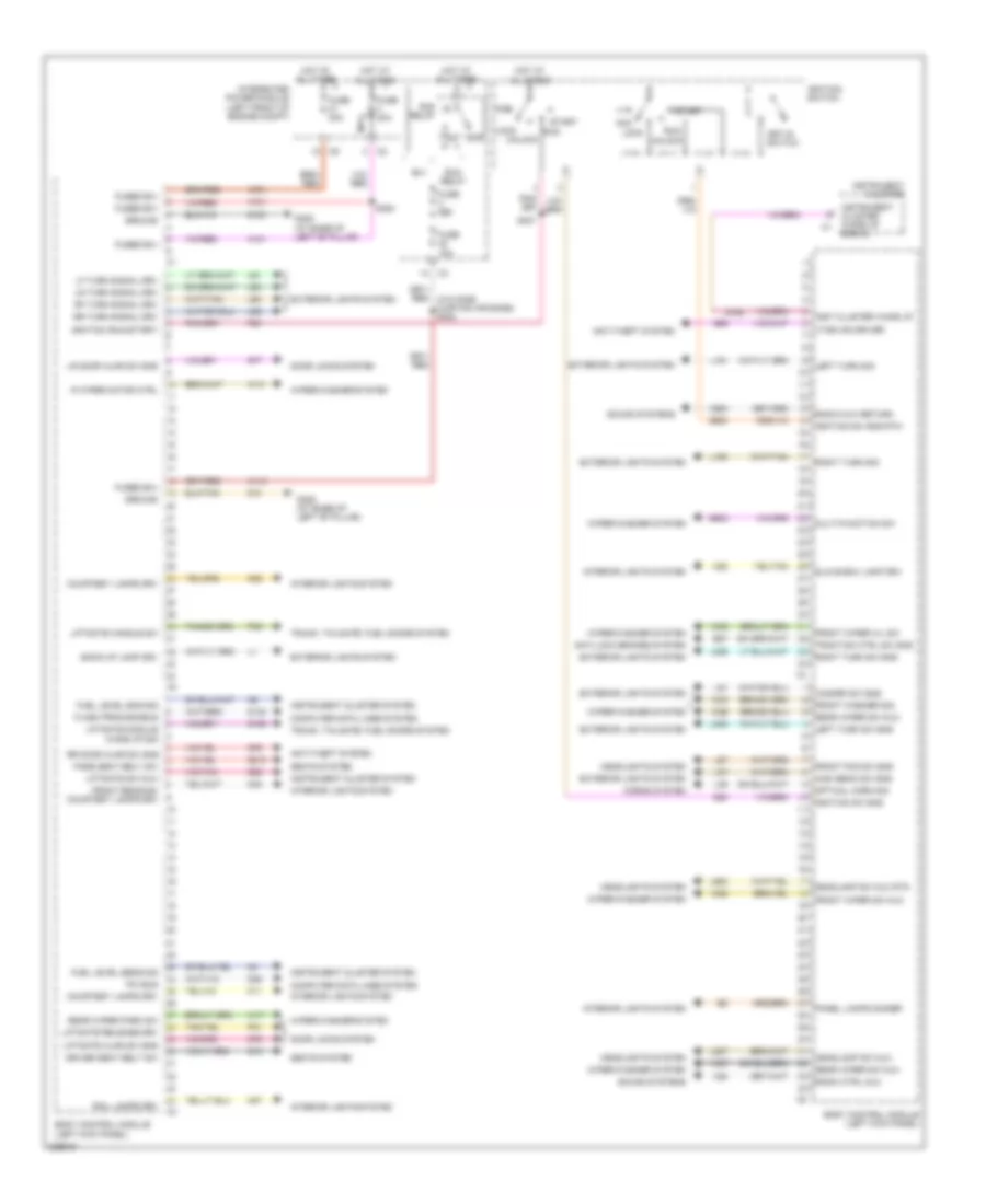 Body Control Modules Wiring Diagram for Chrysler Pacifica 2006