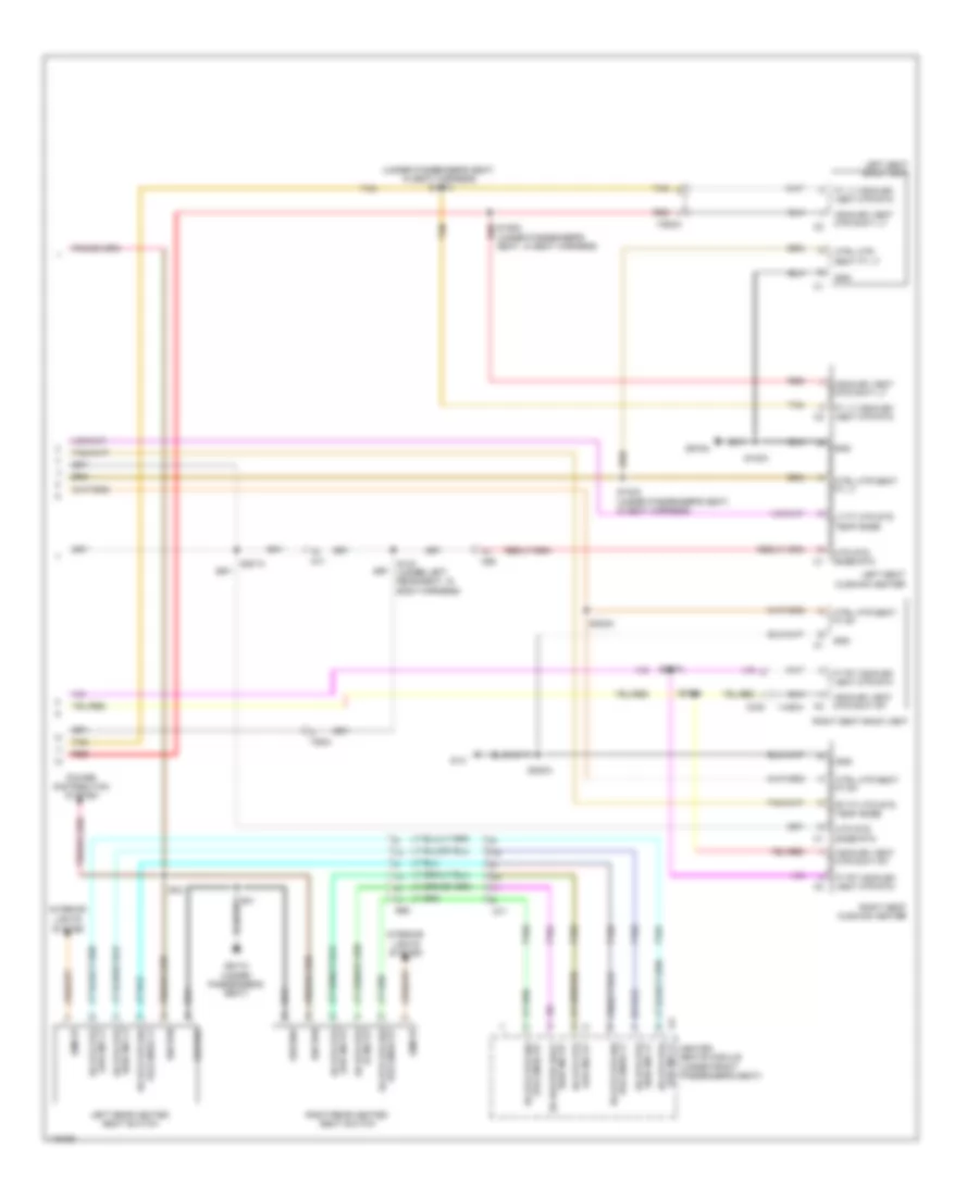 Heated Seats Wiring Diagram (2 of 2) for Chrysler 300 C 2014
