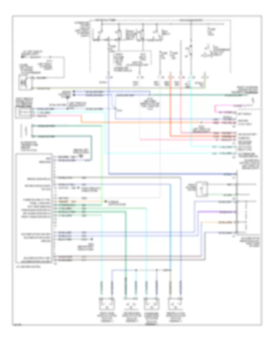 Manual AC Wiring Diagram for Chrysler Pacifica Limited 2006