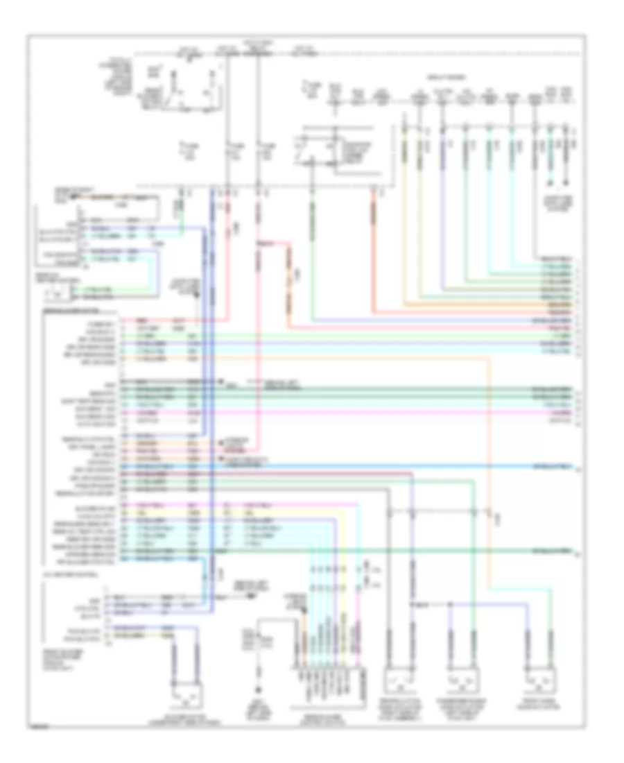 Automatic A C Wiring Diagram 1 of 2 for Chrysler Town  Country Touring 2010