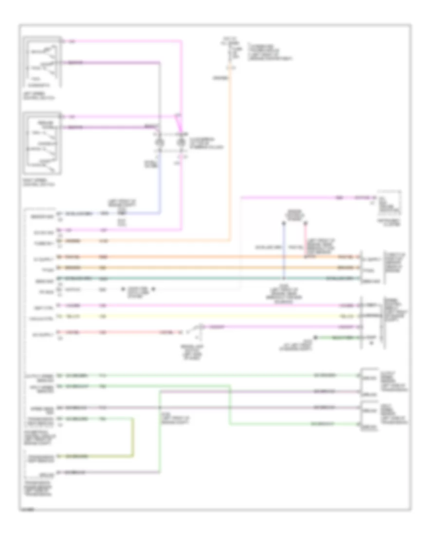 Cruise Control Wiring Diagram for Chrysler Pacifica Touring 2006