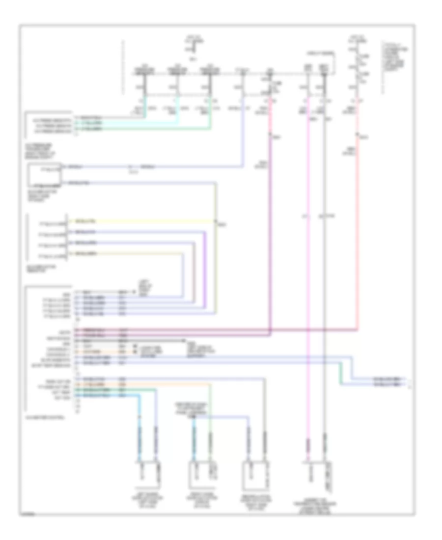 Manual A C Wiring Diagram 1 of 2 for Chrysler 200 Limited 2011
