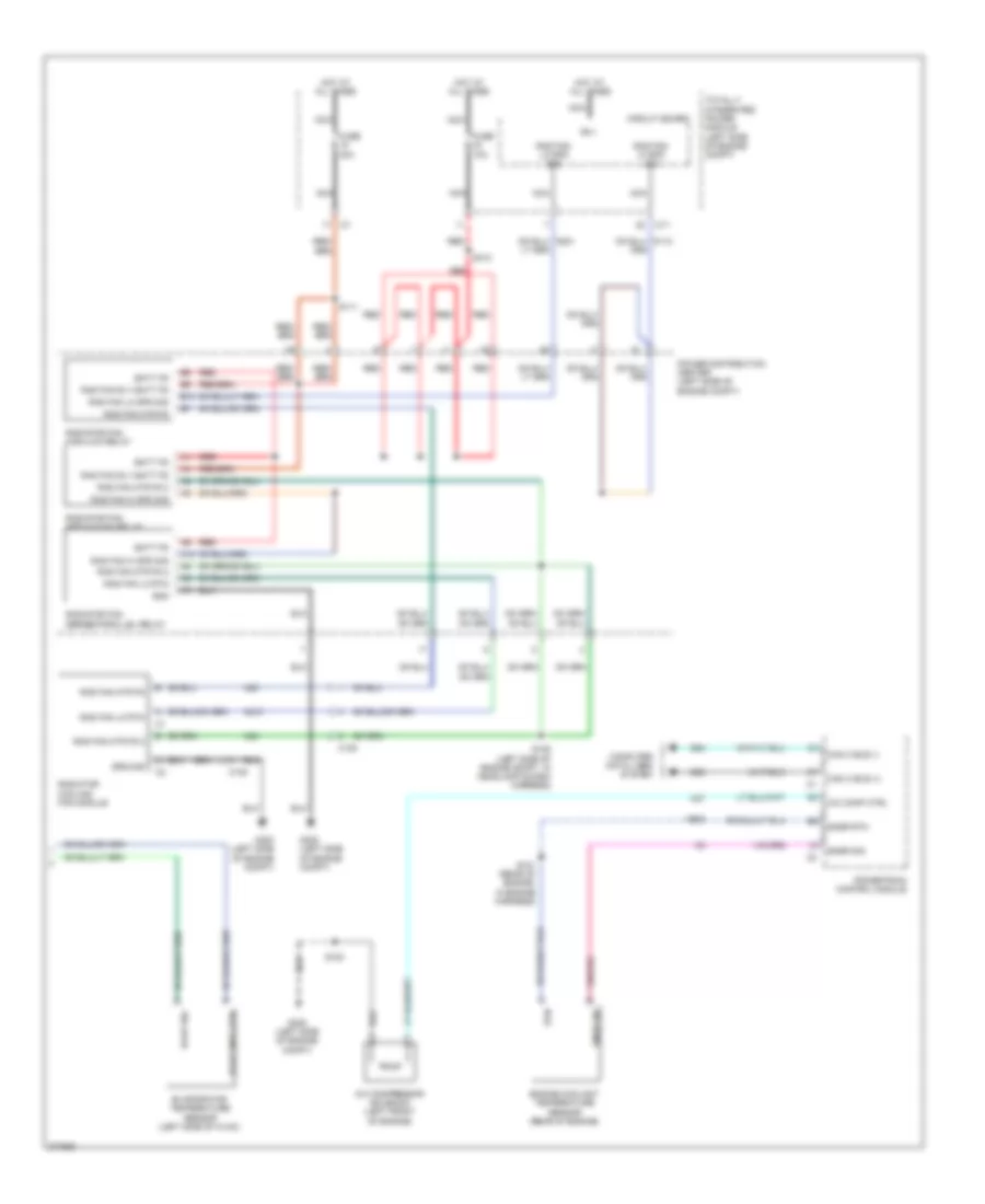 Manual AC Wiring Diagram (2 of 2) for Chrysler 200 Limited 2011