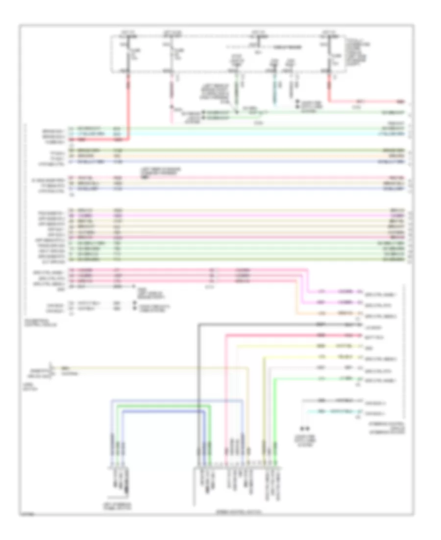 2 4L Cruise Control Wiring Diagram 1 of 2 for Chrysler 200 Limited 2011