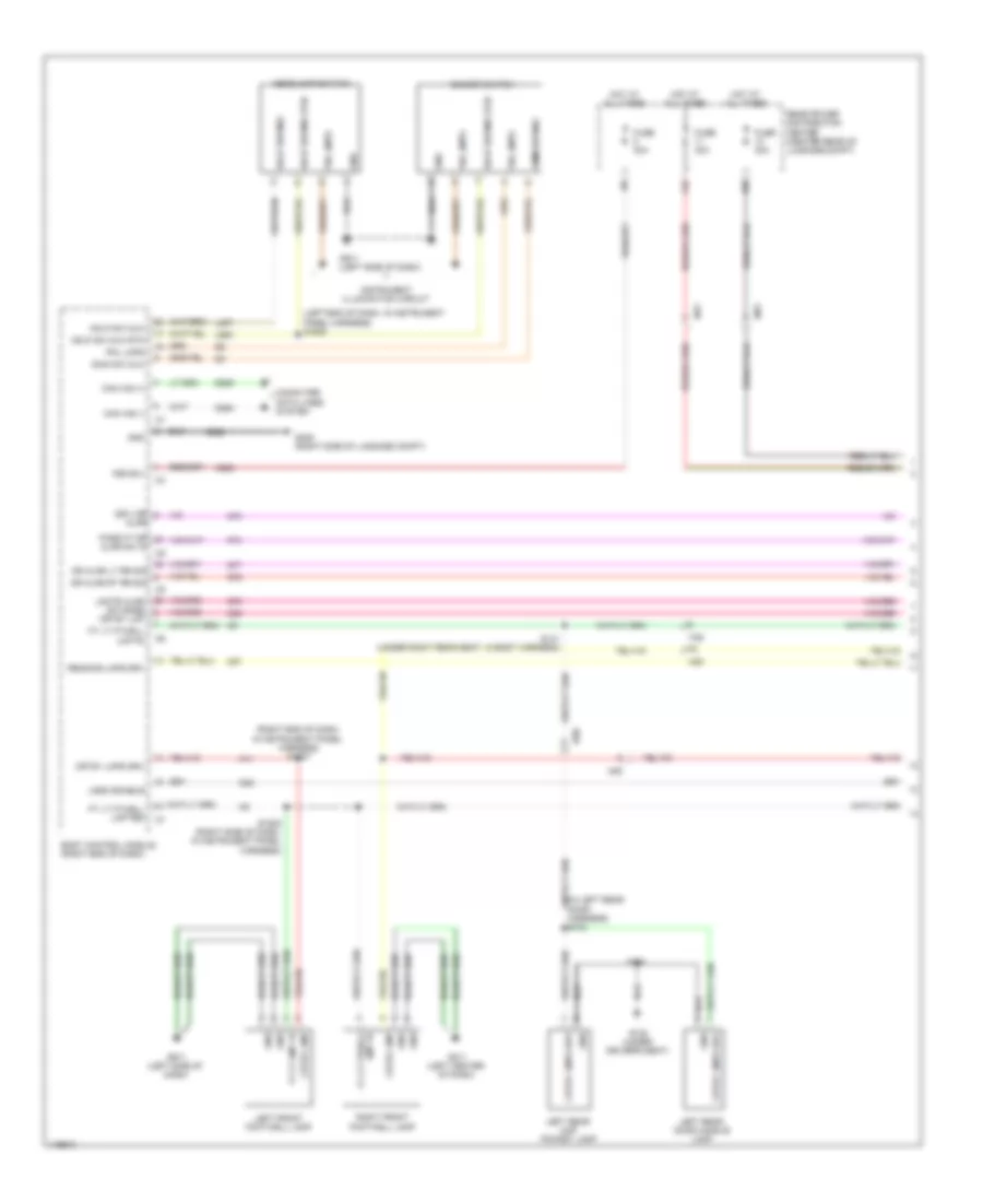 Courtesy Lamps Wiring Diagram 1 of 3 for Chrysler 300 SRT 8 2014