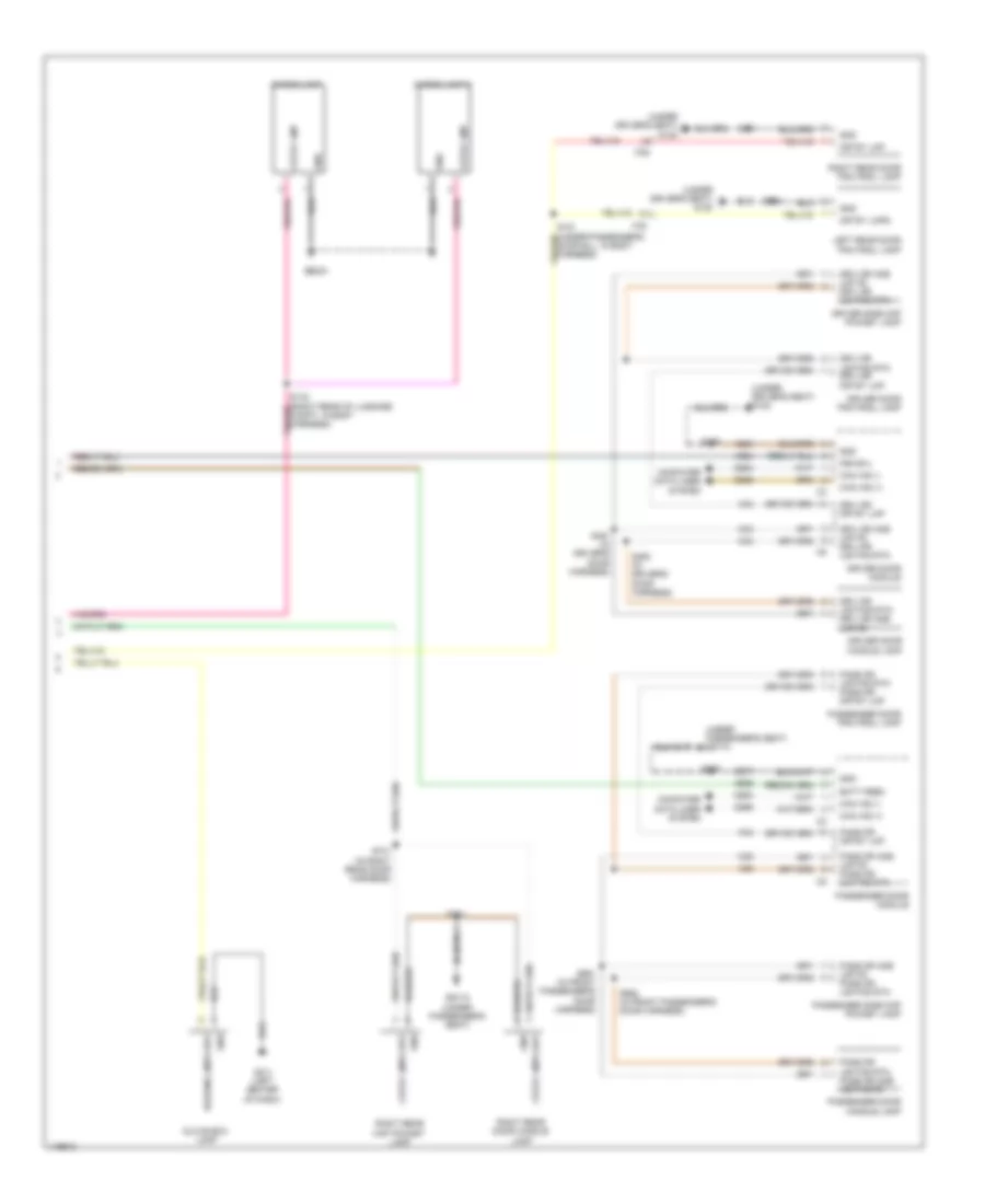 Courtesy Lamps Wiring Diagram (3 of 3) for Chrysler 300 SRT-8 2014