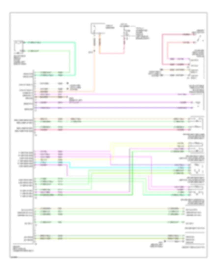 Memory Systems Wiring Diagram for Chrysler Town  Country Limited 2008