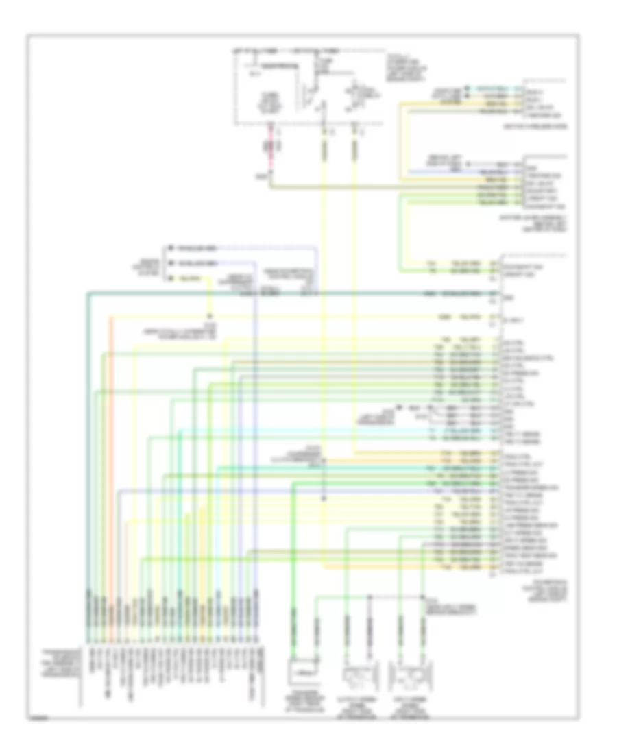 4.0L, Transmission Wiring Diagram for Chrysler Town  Country Limited 2008
