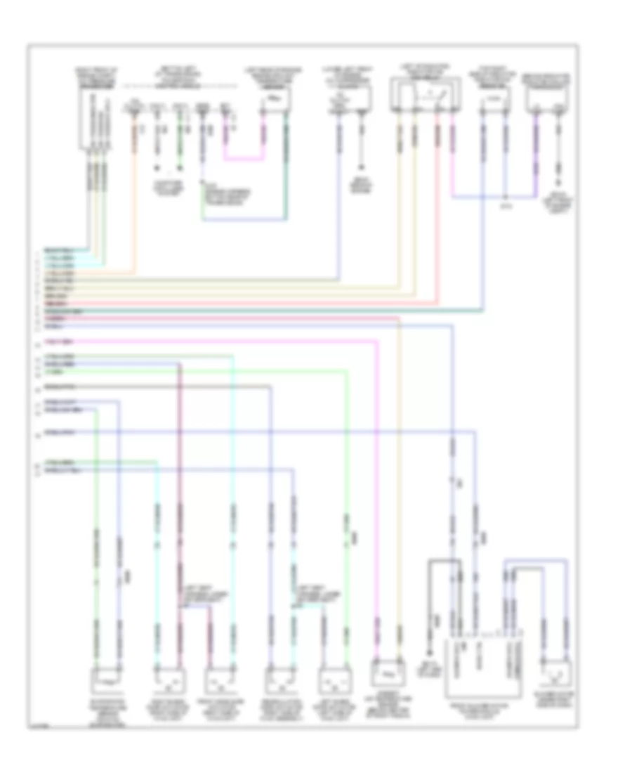 Automatic AC Wiring Diagram (2 of 2) for Chrysler Town  Country Limited 2014