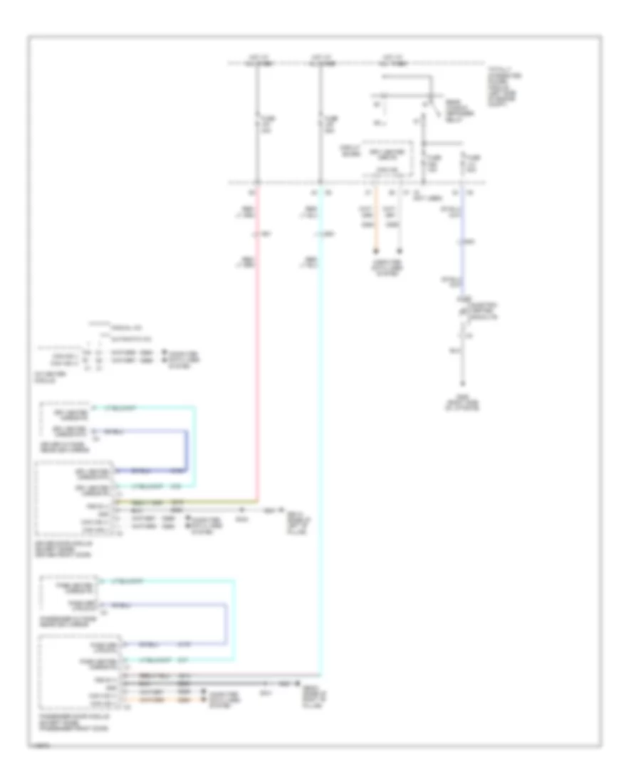 Defoggers Wiring Diagram for Chrysler Town  Country Limited 2014