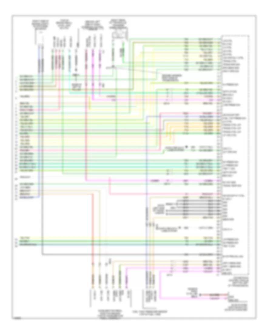 3.6L, Engine Performance Wiring Diagram (6 of 6) for Chrysler Town  Country Limited 2014