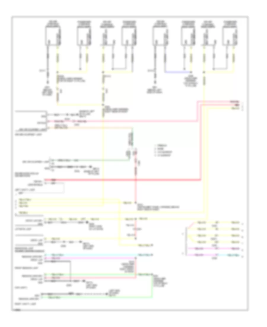 Courtesy Lamps Wiring Diagram 2 of 3 for Chrysler Town  Country Limited 2014