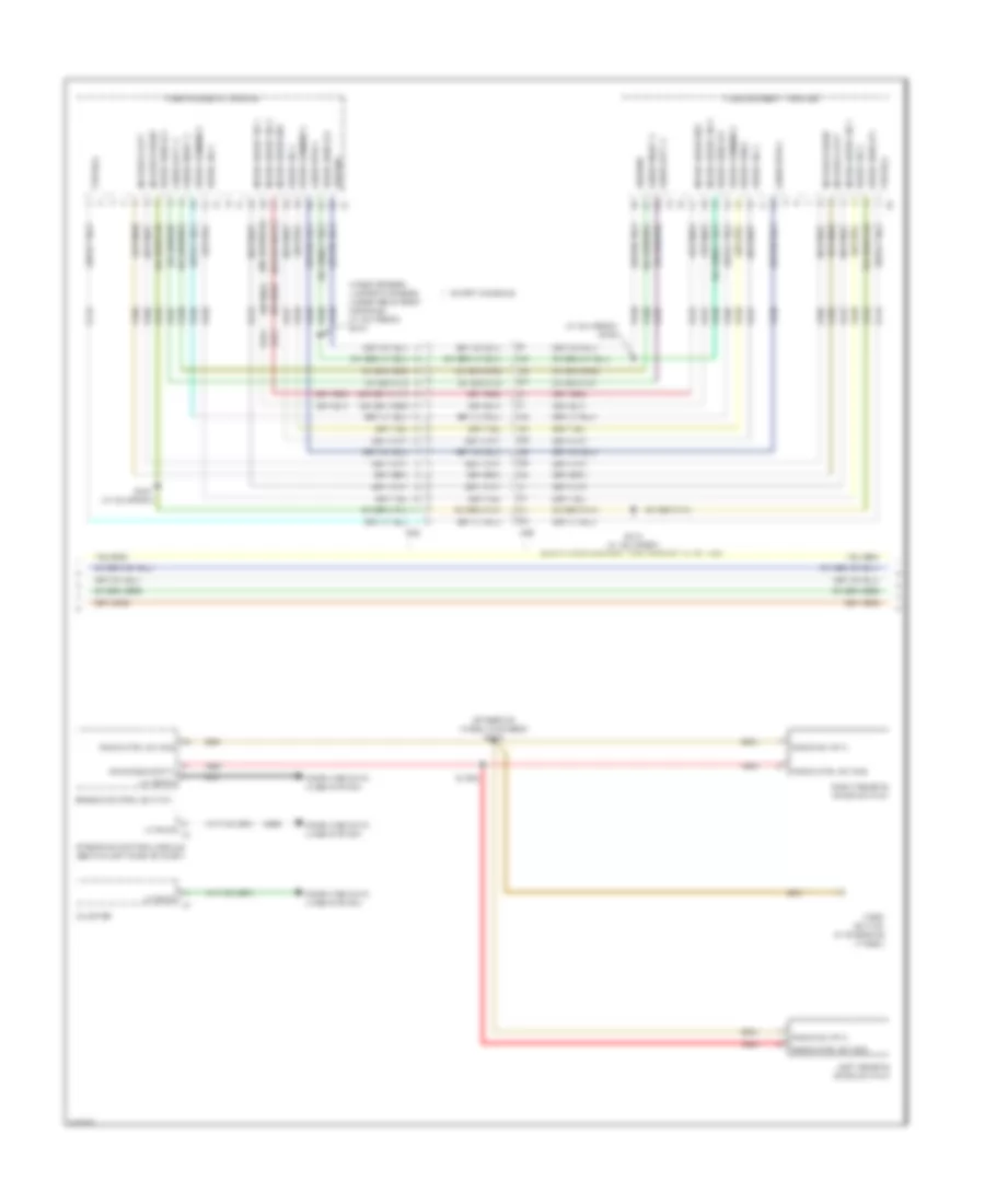 Navigation Wiring Diagram 3 of 4 for Chrysler Town  Country Limited 2014