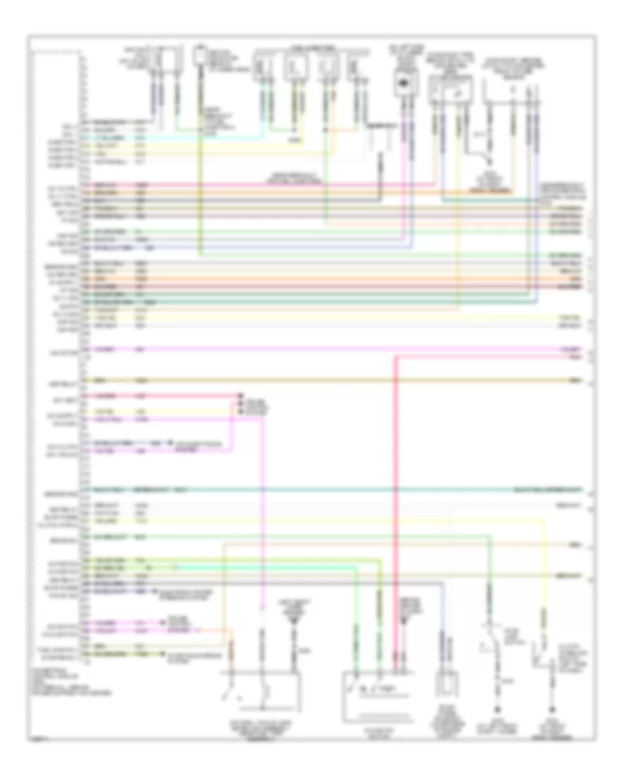 2.4L Turbo, Engine Performance Wiring Diagram (1 of 3) for Chrysler PT Cruiser Limited 2006