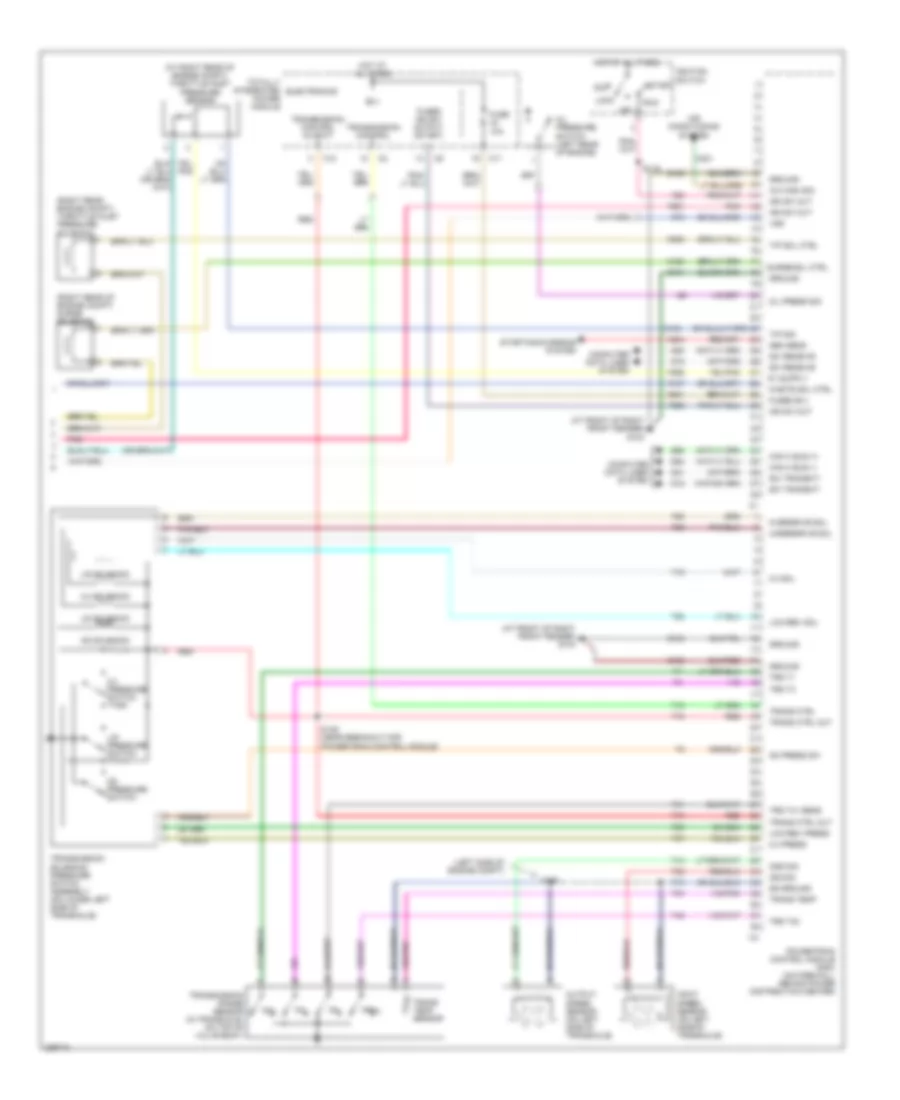 2.4L Turbo, Engine Performance Wiring Diagram (3 of 3) for Chrysler PT Cruiser Limited 2006