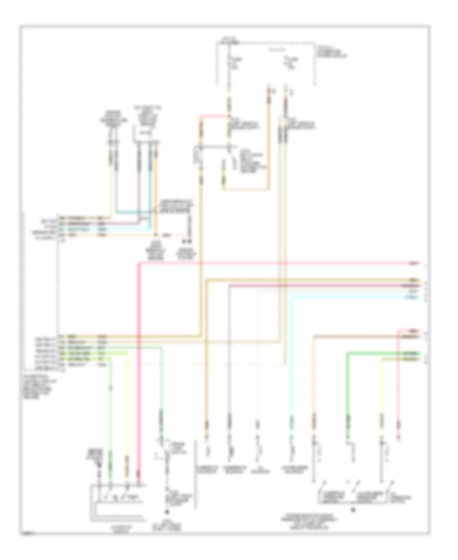 2.4L Turbo, AT Wiring Diagram (1 of 2) for Chrysler PT Cruiser Limited 2006