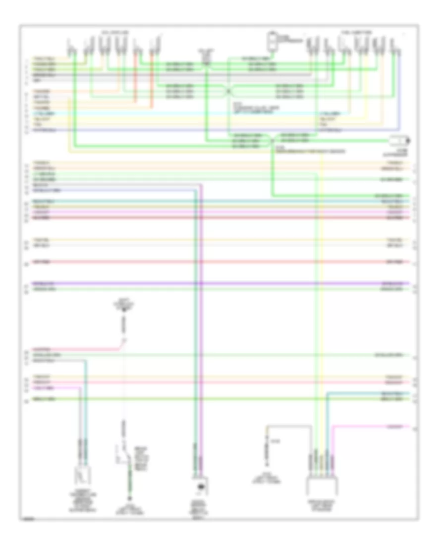 2 7L Engine Performance Wiring Diagram Late Production 2 of 4 for Chrysler Sebring LX 2004