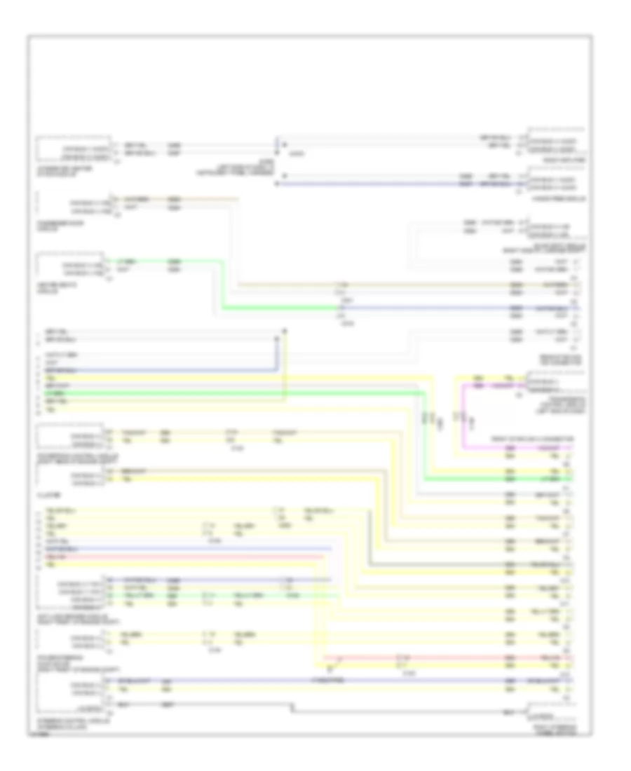 Computer Data Lines Wiring Diagram 3 of 3 for Chrysler 300 2011