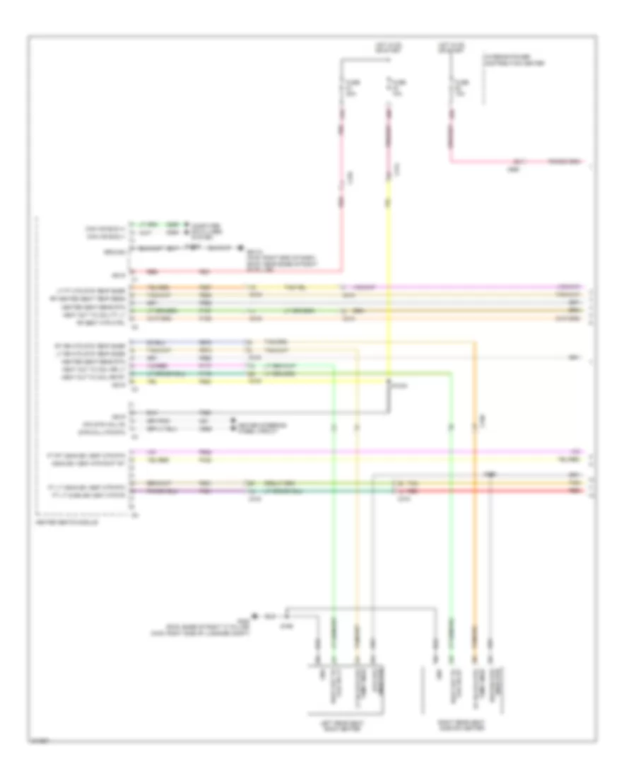 Heated Seats Wiring Diagram (1 of 2) for Chrysler 300 2011