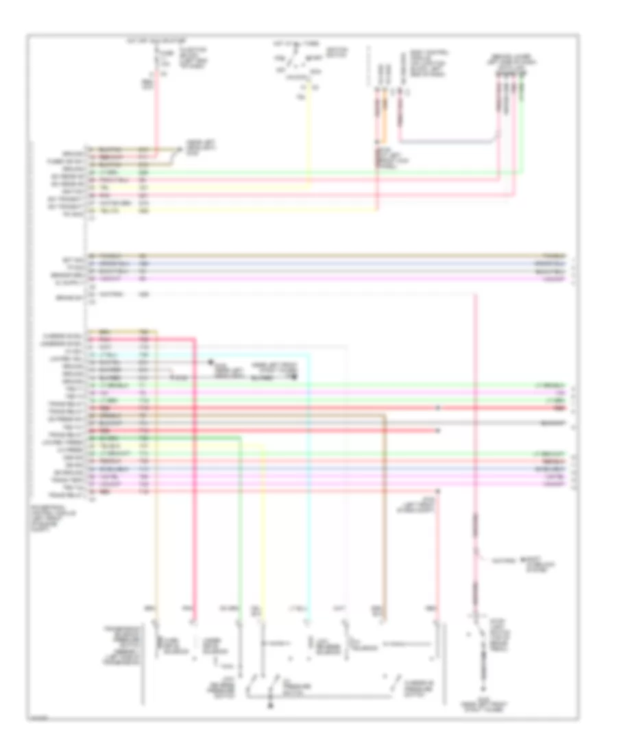 2 4L A T Wiring Diagram 1 of 2 for Chrysler Sebring LXi 2004