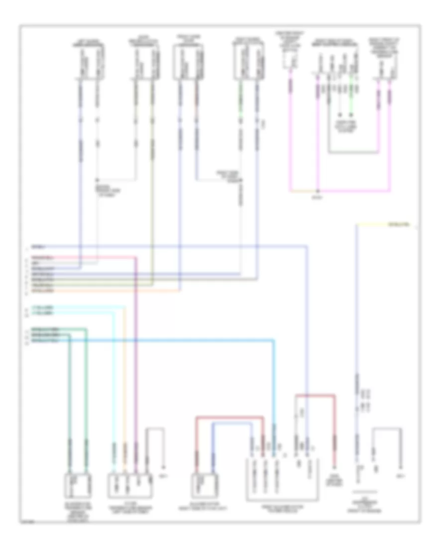 Automatic AC Wiring Diagram (2 of 3) for Chrysler 300 C 2011