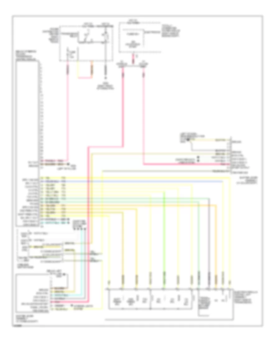 A T Wiring Diagram 5 Speed for Chrysler 300 C 2009