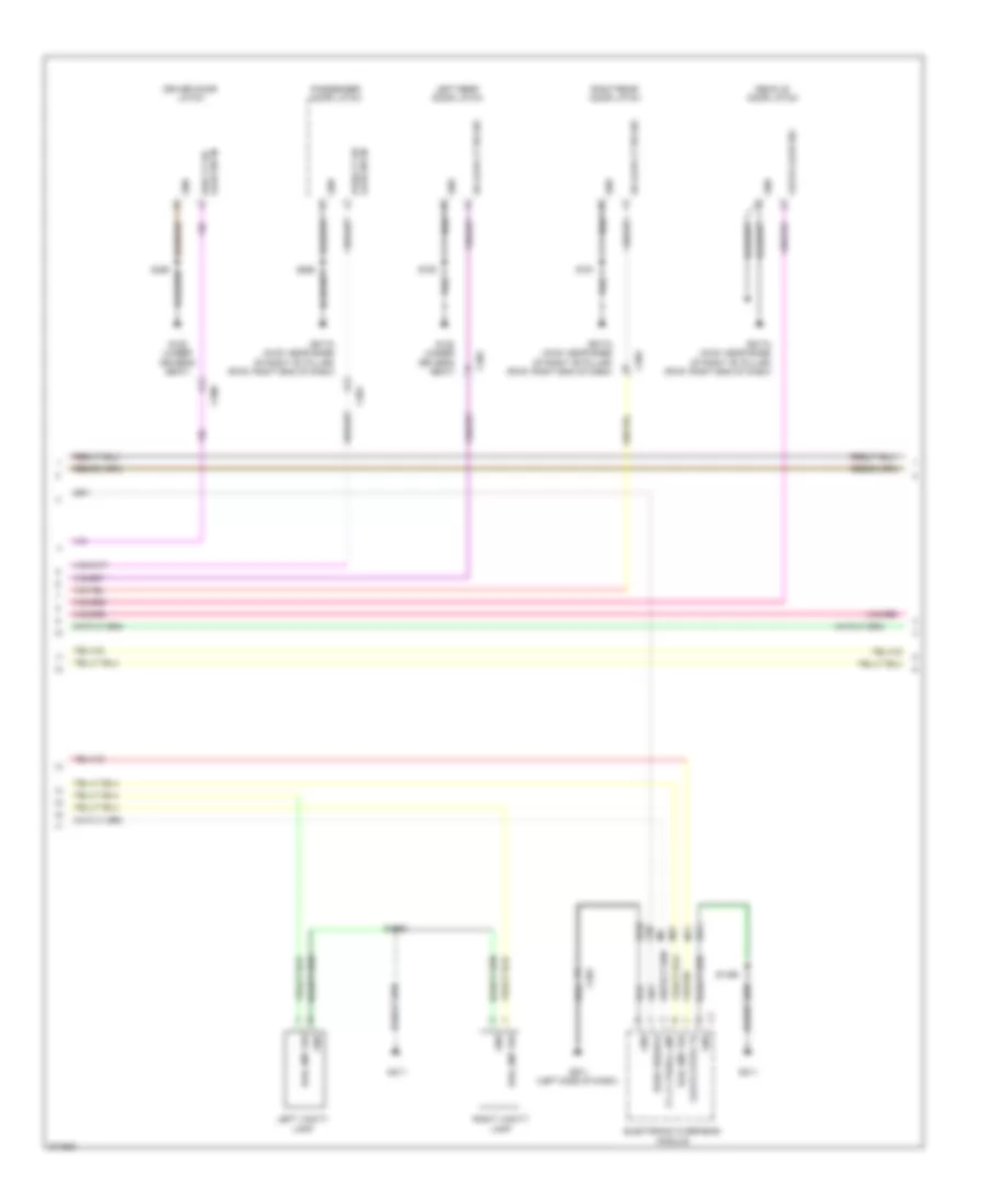 Courtesy Lamps Wiring Diagram (2 of 3) for Chrysler 300 Limited 2011