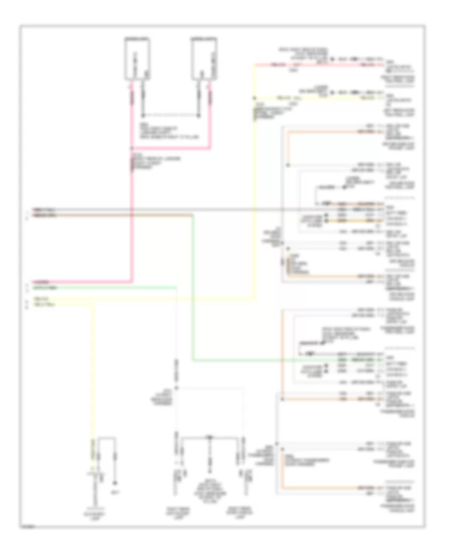 Courtesy Lamps Wiring Diagram 3 of 3 for Chrysler 300 Limited 2011
