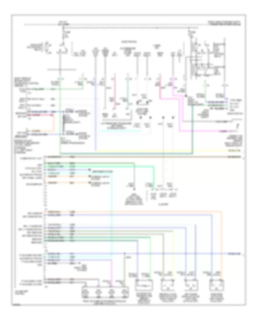 Manual A C Wiring Diagram 1 of 2 for Chrysler 300 Limited 2009