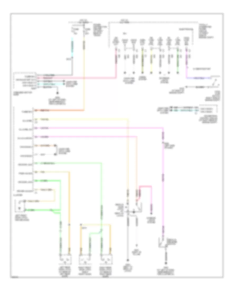 Anti-theft Wiring Diagram for Chrysler 300 Limited 2009