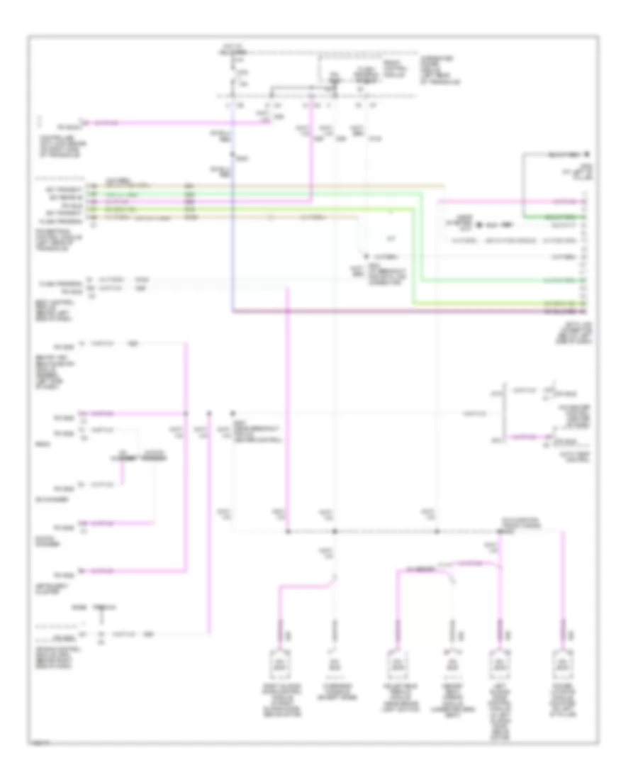 Computer Data Lines Wiring Diagram for Chrysler Town  Country 2004